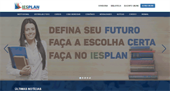 Desktop Screenshot of iesplan.br